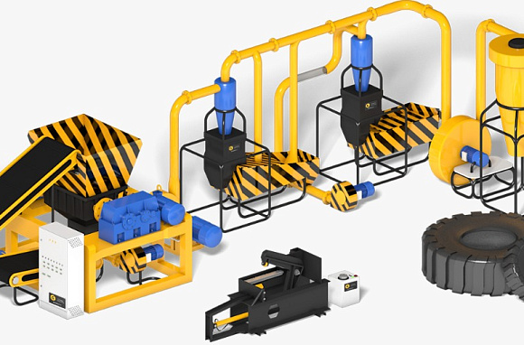 Переработка автомобильных шин  Auto Tire Recycling. 